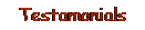 Testamonials